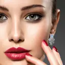 Cascade Silver Drop Earrings